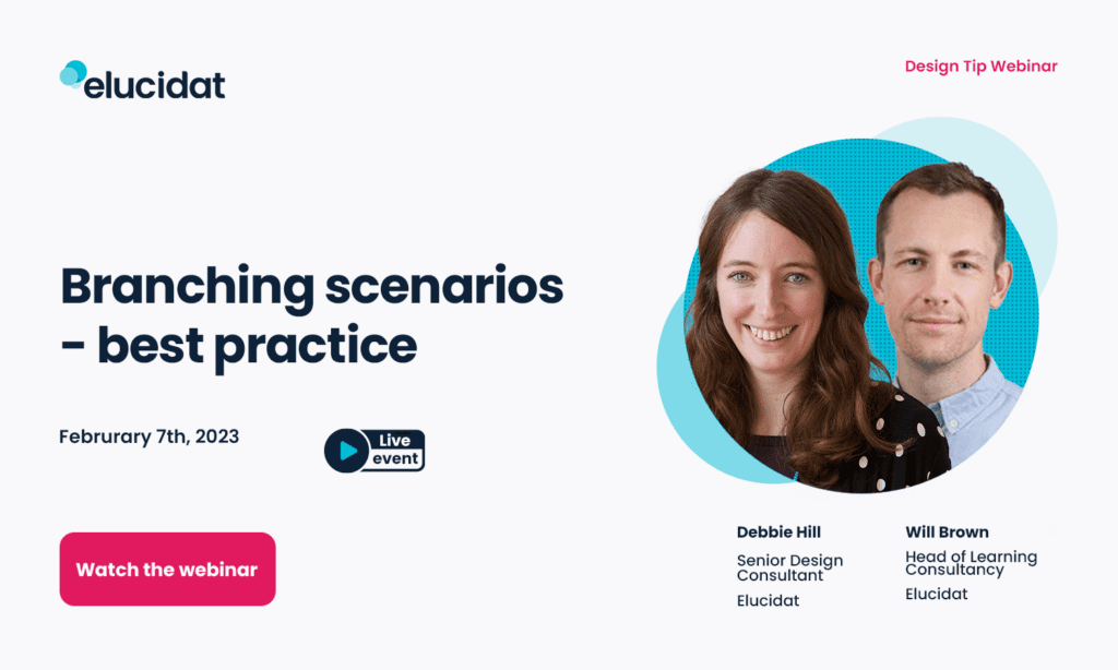 Branching scenarios - best practice webinar