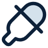 An icon of a color dropper to represent customizable color contrast.