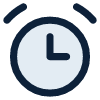 Alarm clock icon