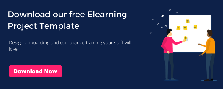 Design training your employees will love. Free Elearning Project Template