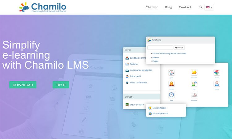 Chamilo best LMS software