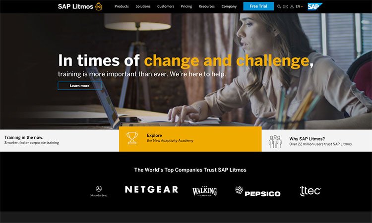 SAP litmos best LMS platform