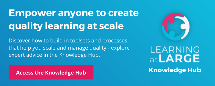 How a clear process empowers everyone to create quality learning at scale