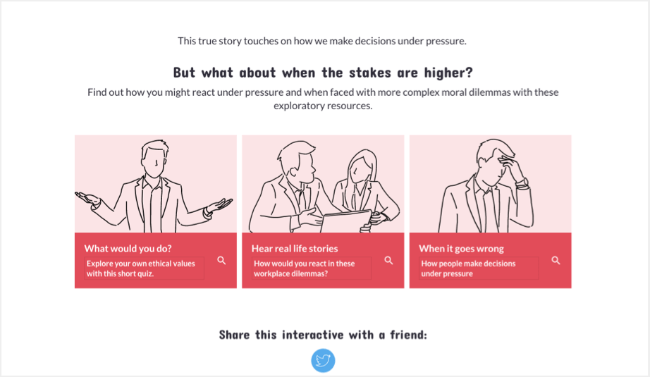 storytelling elearning dilemma