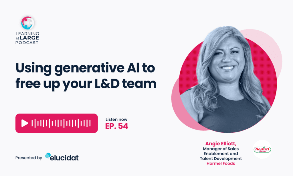 Using generative AI to free up your L&D team