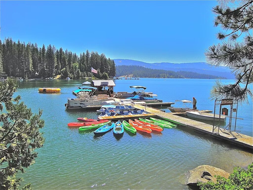 Shaver Lake image from Vacasa's website