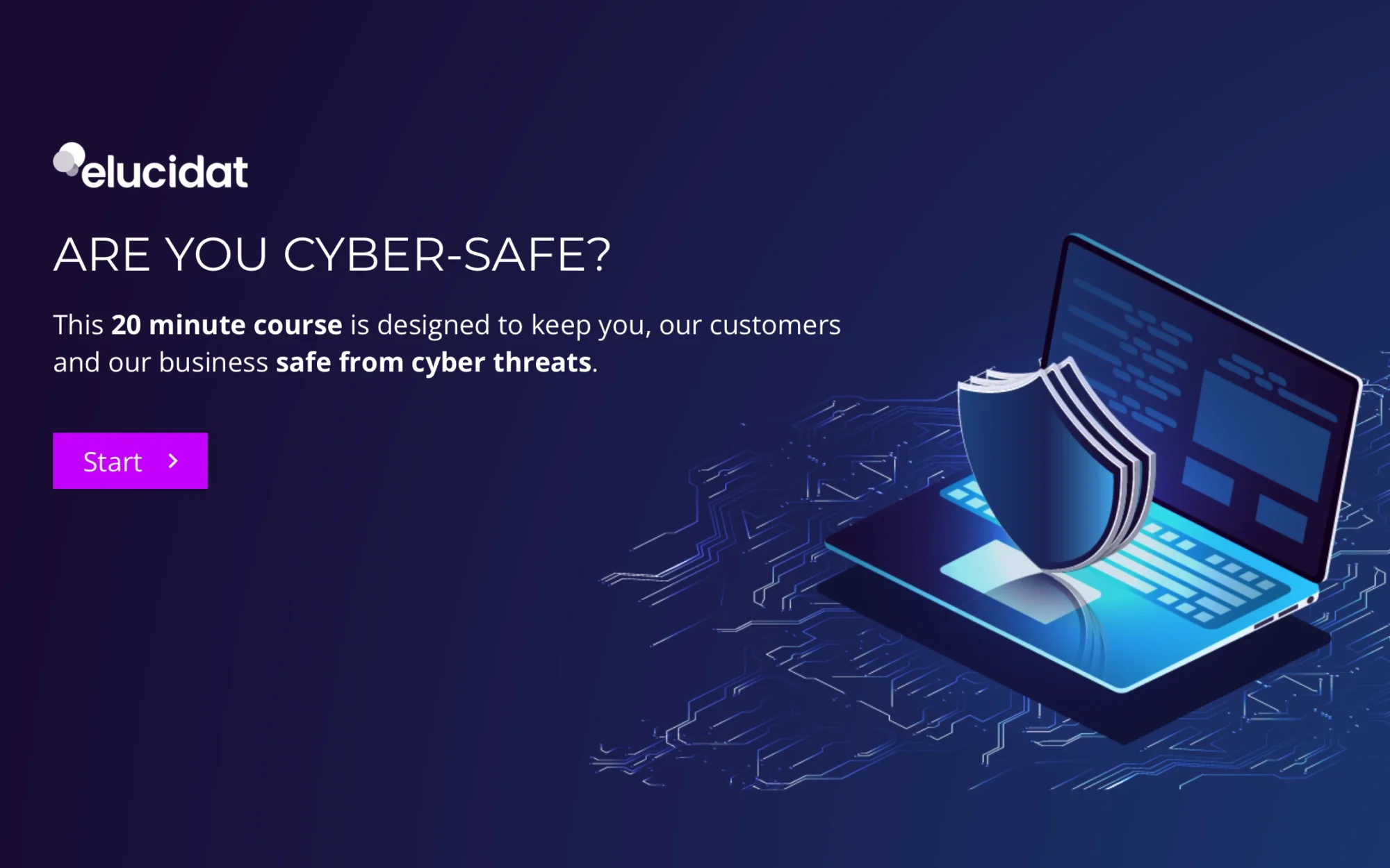 Compliance: Cyber-security | Elearning Example