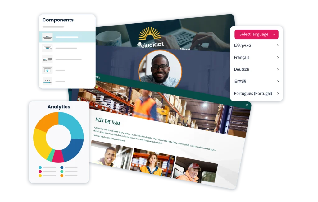 Elucidat's engaging elearning authoring tool and platform