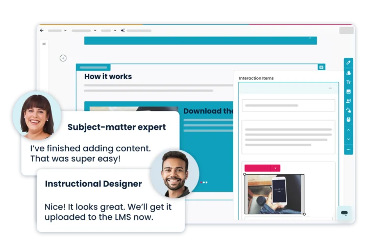 Elucidat Create's collaboration and scaling tools