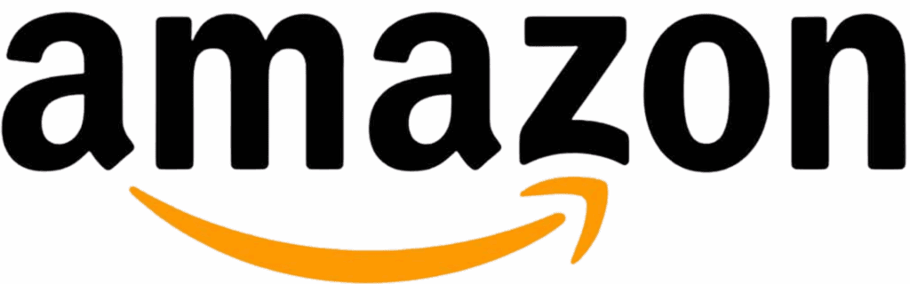 Amazon logo - black