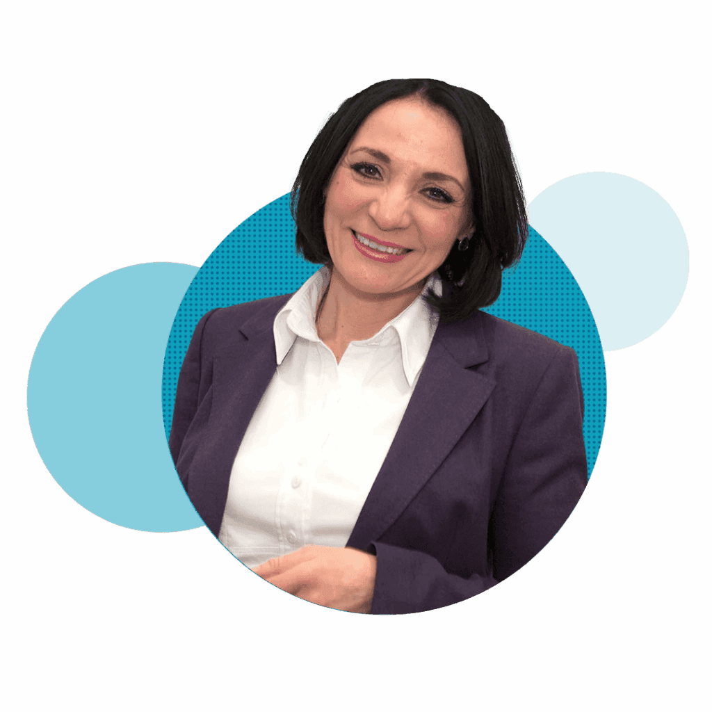 Lila Warren blue bubble 2